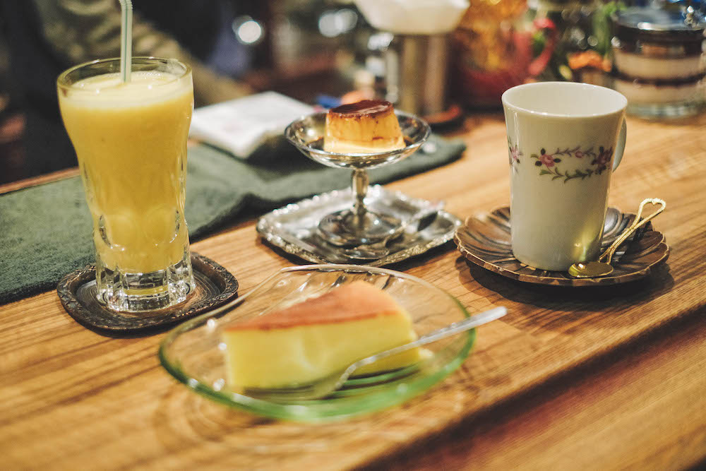 モトマチ喫茶：神戶元町老派喫茶店，Tabelog百名店、首推絕品大人味焦糖布丁＆綜合果汁